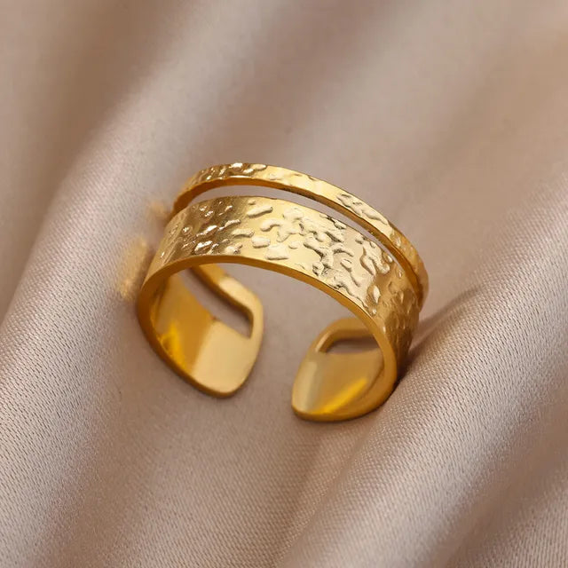 Lyra - Aranyszínű gyűrű