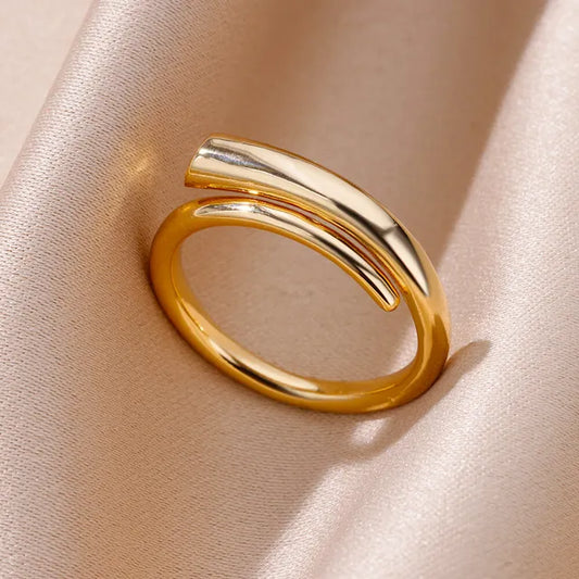 Emerald - Aranyszínű gyűrű